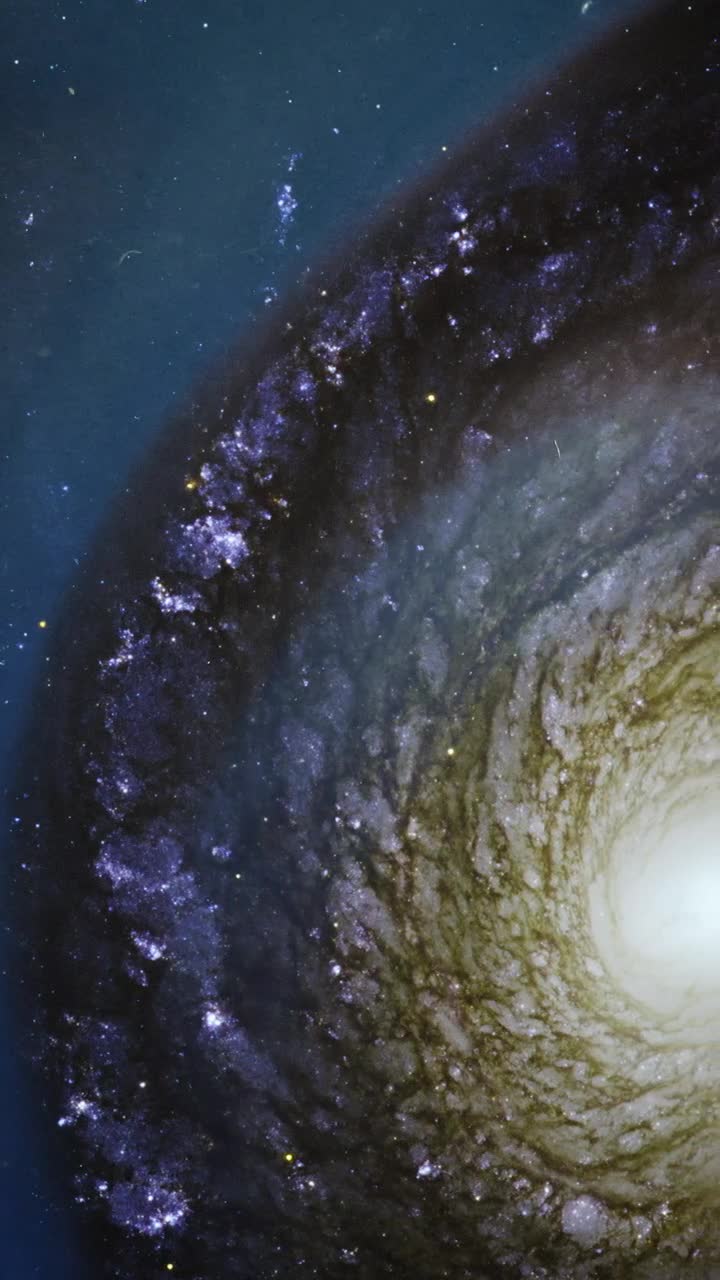 Download Stock Video Giant Bright Galaxy Through Abstract Video Overlay Live Wallpaper For PC