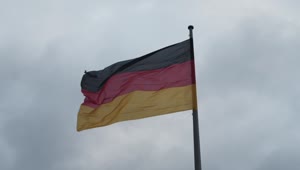 Stock Video Germany Waving Flag Moved By The Wind Low View Live Wallpaper For PC