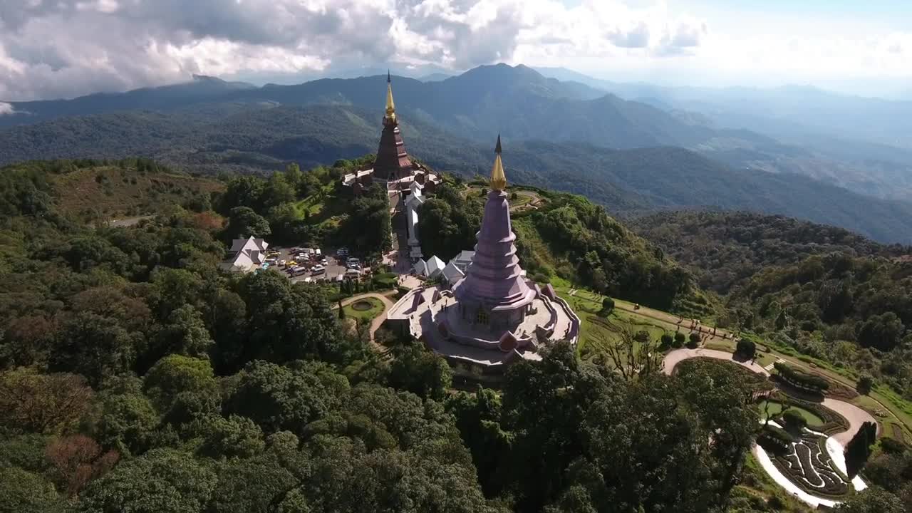 Download Stock Video Garden Of A Temple On A Hill From High In Live Wallpaper For PC