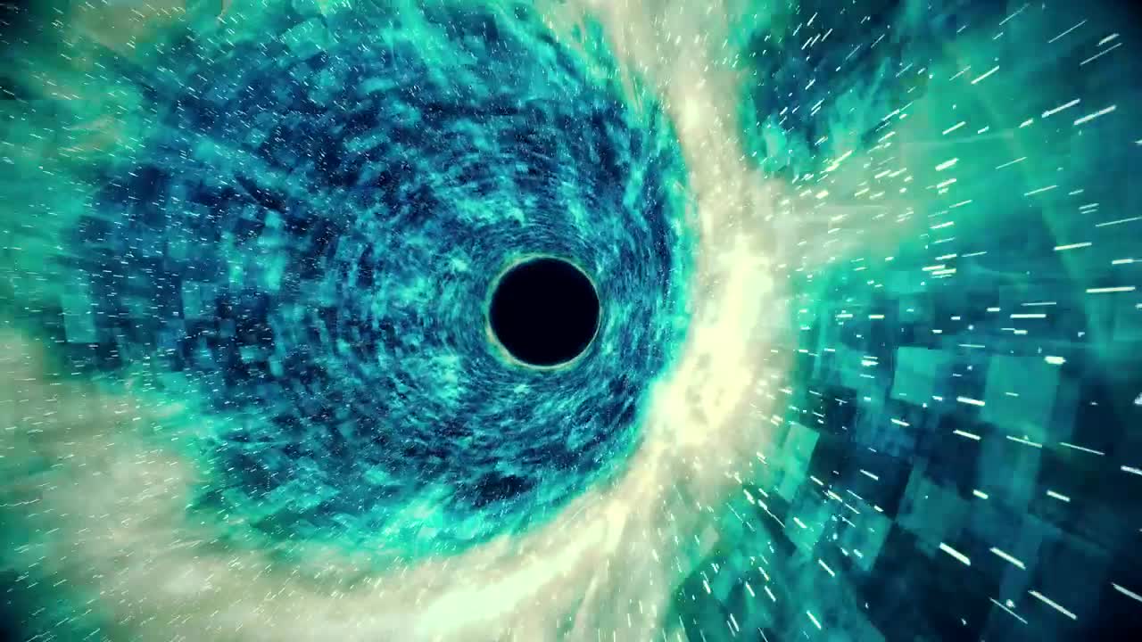 Download Stock Video Galactic Information Tunnel Live Wallpaper For PC