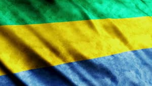 Stock Video Gabon D Flag African Country Live Wallpaper For PC