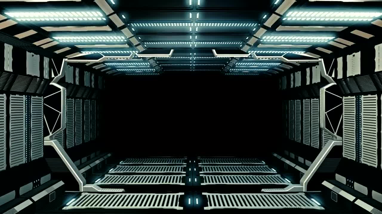 Download Stock Video Futuristic Corridor Loop Video Live Wallpaper For PC