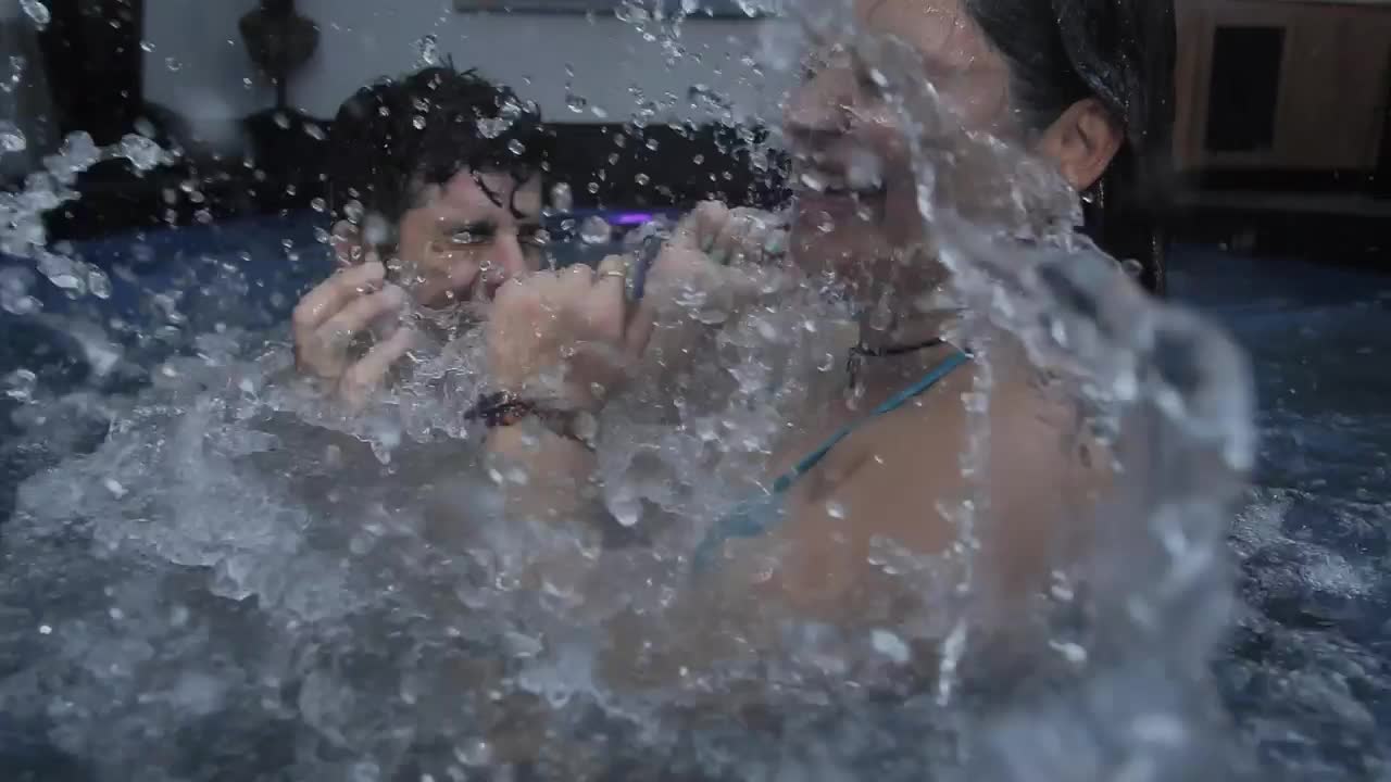 Download Stock Video Friends Playing In A Pool Live Wallpaper For PC