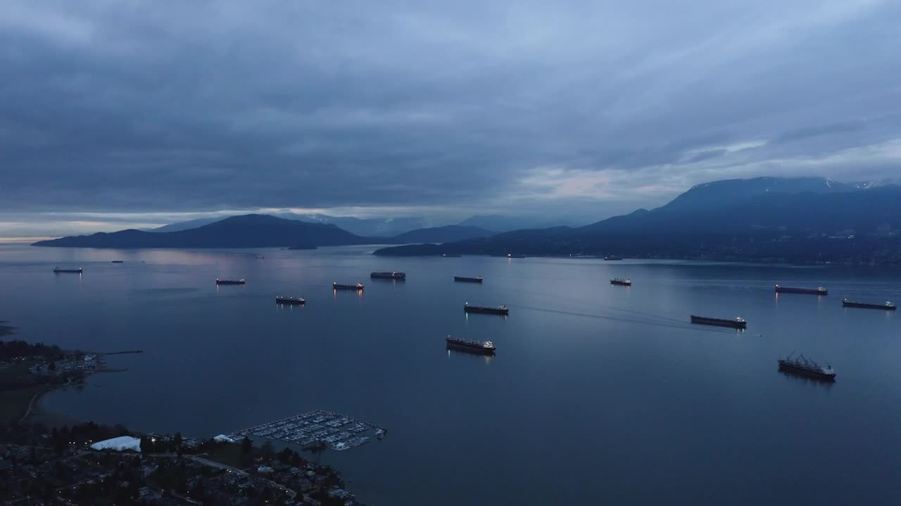 Download Stock Video Lake Full Of Boats Animated Wallpaper