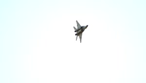 Stock Video Jet Spinning While Flying In The Sky Animated Wallpaper