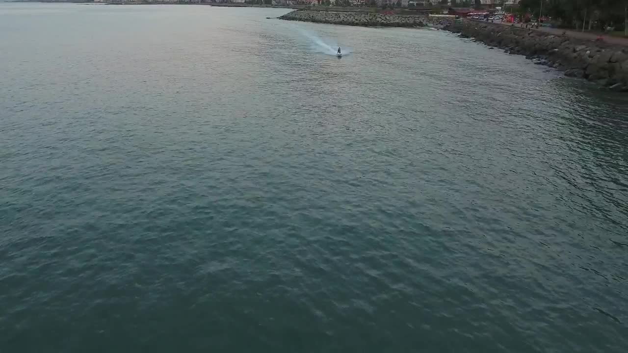 Download Stock Video Jet Ski In The Lake Animated Wallpaper