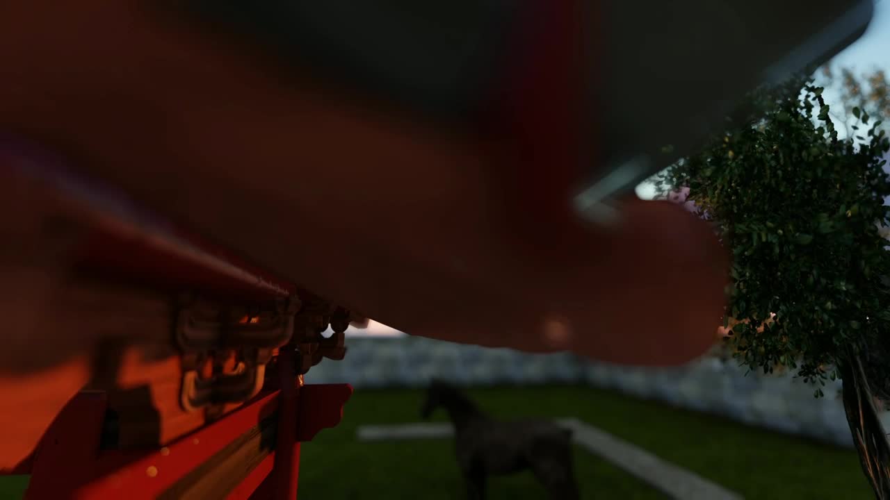 Download Stock Video Japanese House At Sunset D Animation Animated Wallpaper