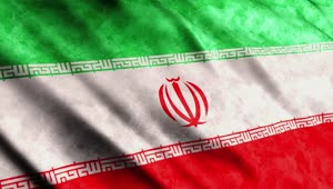 Stock Video Iran Flag In Motion Animated Wallpaper