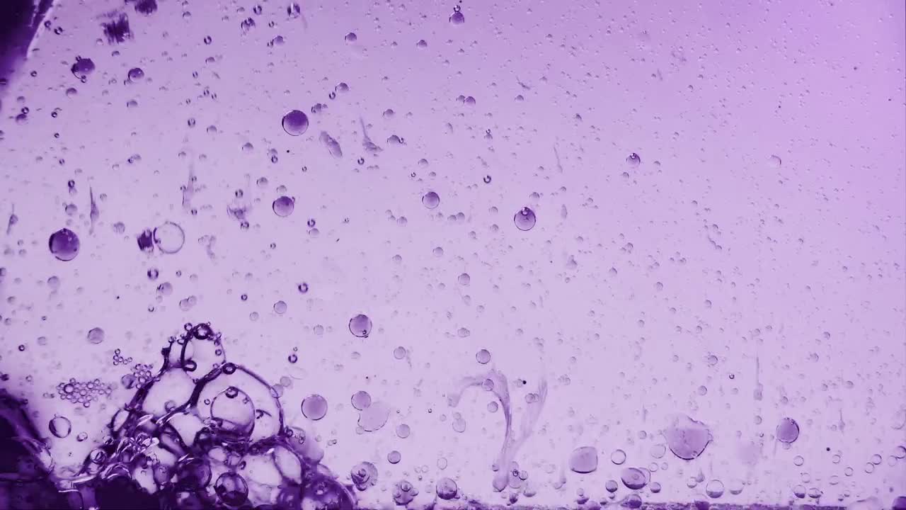 Download Stock Video Ink Bubbles In A Water Tank Animated Wallpaper