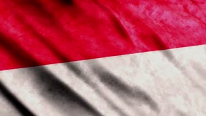 Stock Video Indonesia Flag Asian Country Animated Wallpaper