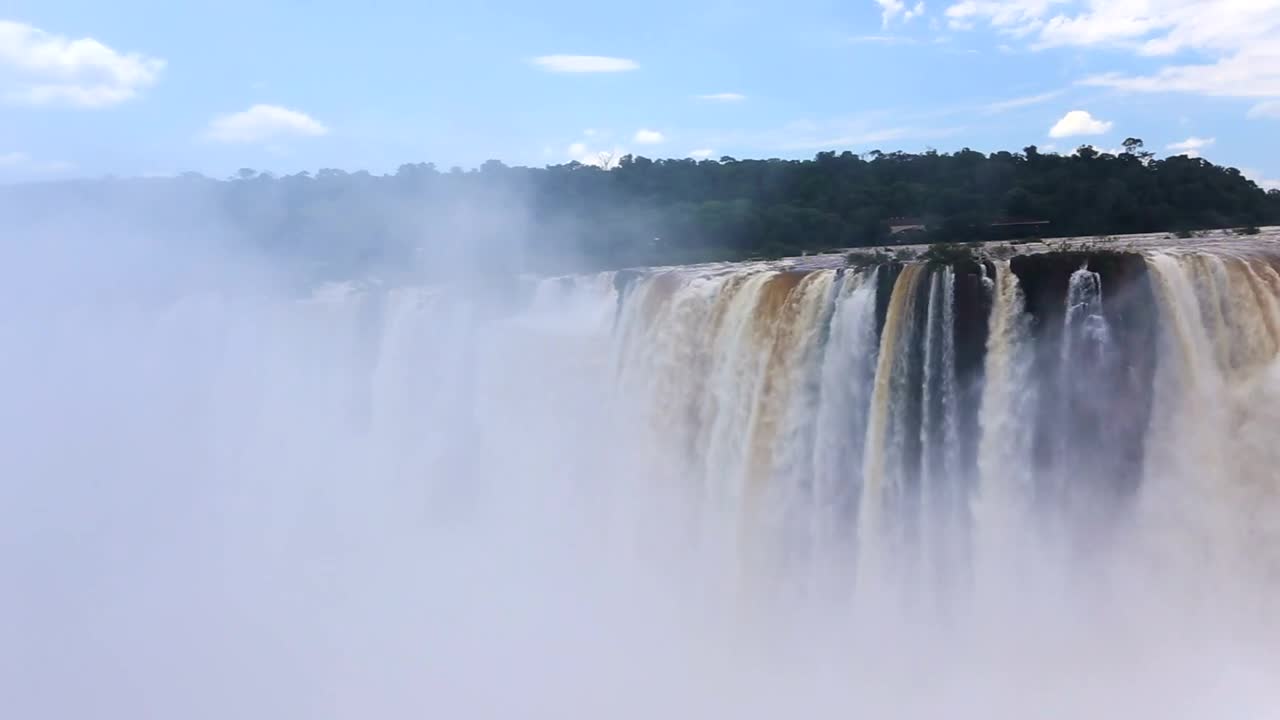 Download Stock Video Iguassu Falls Landscape Animated Wallpaper