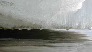 Stock Video Ice Thawing On A River Animated Wallpaper