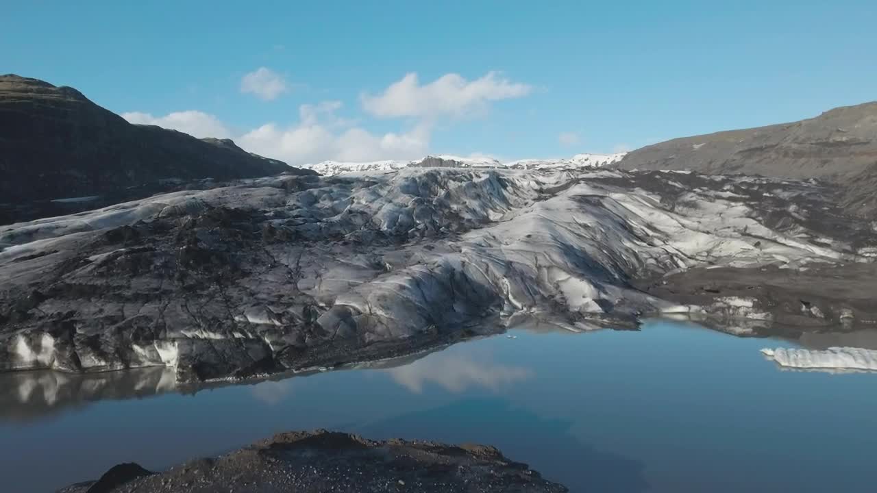 Download Stock Video Ice Fields In Front Of A Glacier Animated Wallpaper