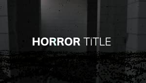 Stock Video Horror Title Animated Wallpaper
