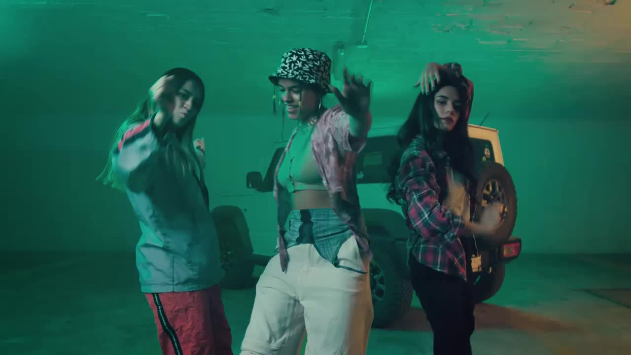 Download Stock Video Hip Hop Dancers With Urban Style Animated Wallpaper