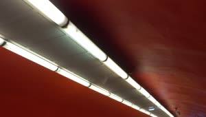 Stock Video Lamps Along A Tunnel Animated Wallpaper