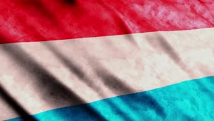 Stock Video Luxembourg Flag Texture Animated Wallpaper