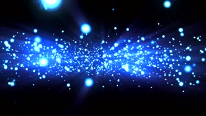 Stock Video Luminous Particles On Black Background Animated Wallpaper