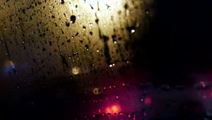 Stock Video Looking Out Through A Wet Car Window Animated Wallpaper