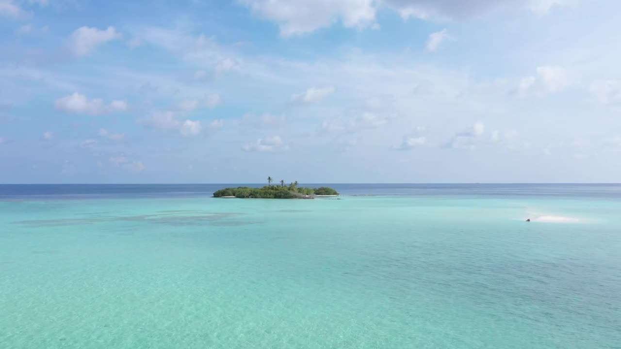 Download Stock Video Little Island In The Middle Of The Ocean Animated Wallpaper