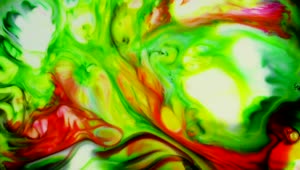 Stock Video Liquid With Psychedelic Texture In Multicolored Tones Animated Wallpaper
