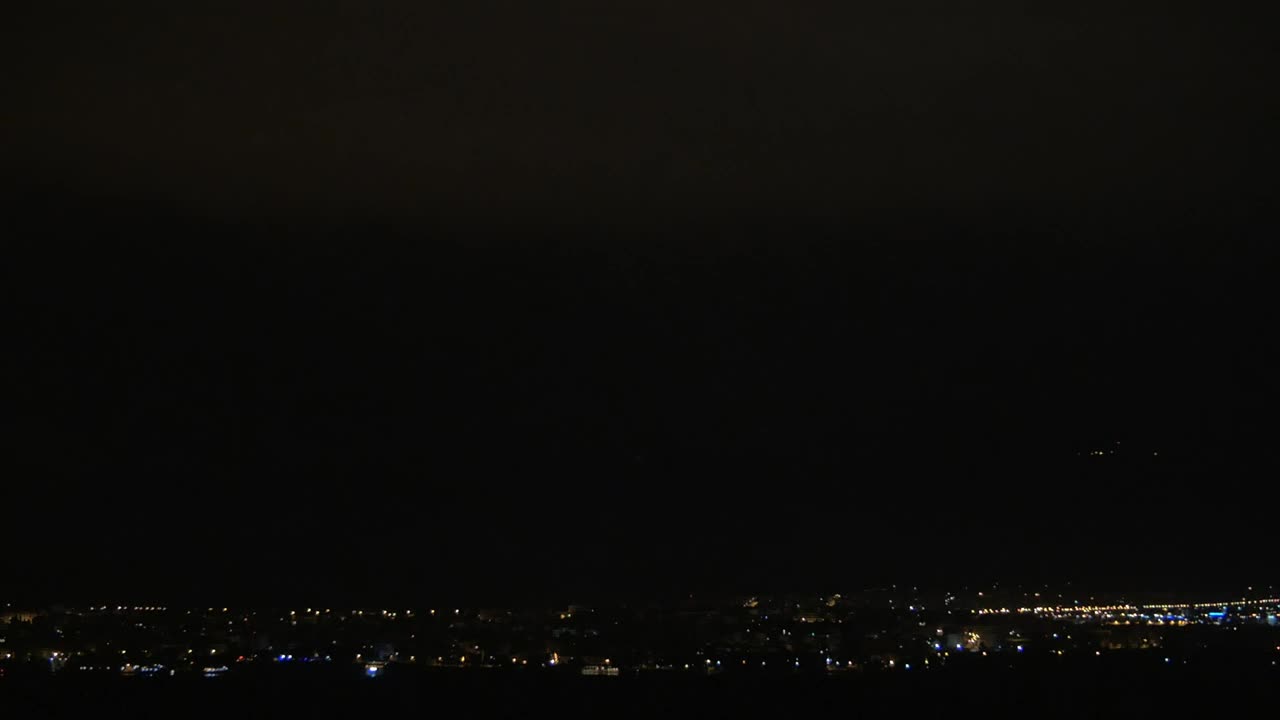 Download Stock Video Lightning Breaking Through The Night Sky Animated Wallpaper