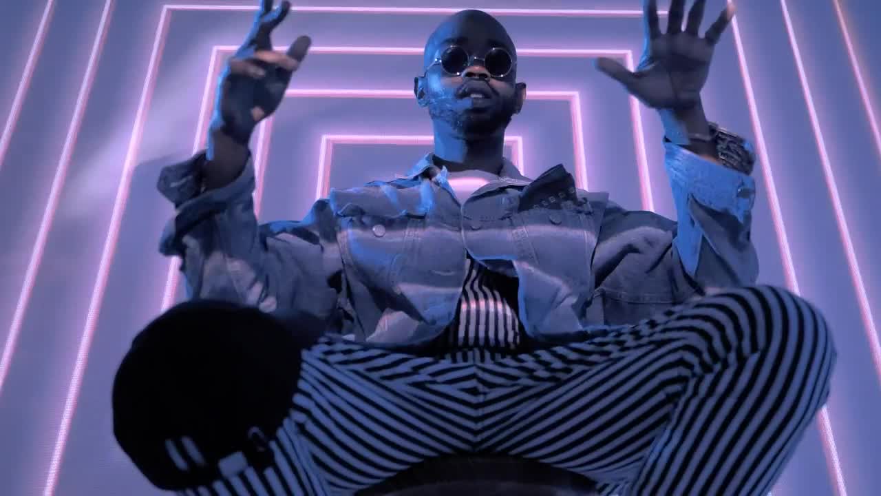 Download Stock Video Light Projected On Man In Suit Animated Wallpaper