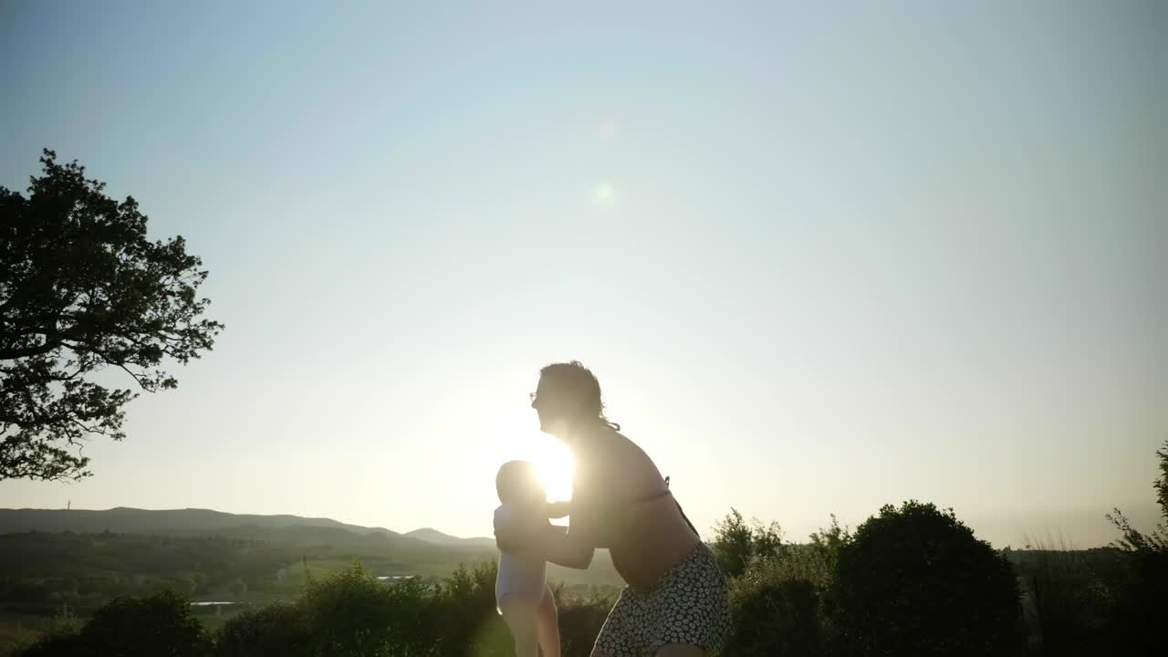 Download Stock Video Mother Playing With Her Bab Animated Wallpaper