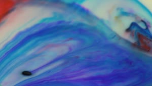 Stock Video Mix Of Multi Colored Paints Flowing Slowl Animated Wallpaper