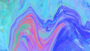 Stock Video Mix Of Blue Green And Pink Colored Paint Animated Wallpaper