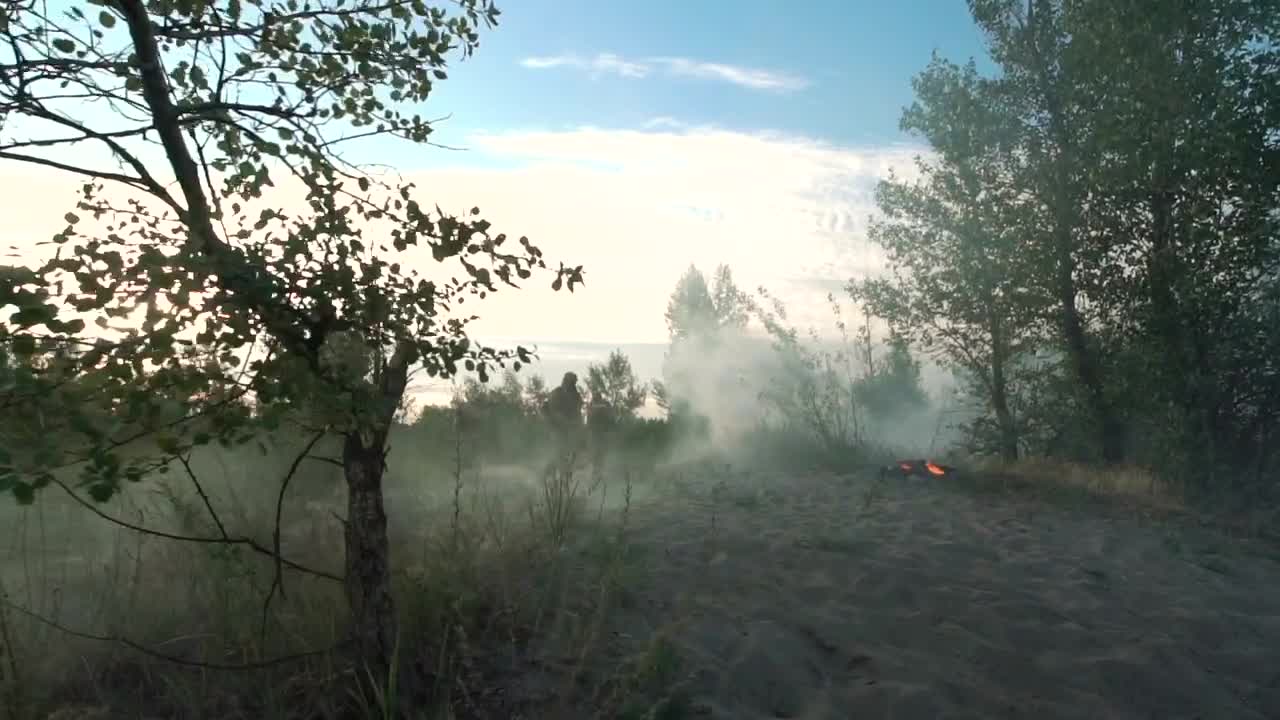 Download Stock Video Military Men Covering Ground In The Battlefiel Animated Wallpaper