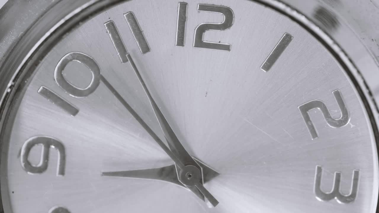 Download Stock Video Metal Analog Clock Moving Fast In A Close Up Sho Animated Wallpaper
