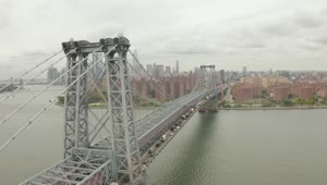 Stock Video Manhattan Bridge Seen Closely From The Ai Animated Wallpaper