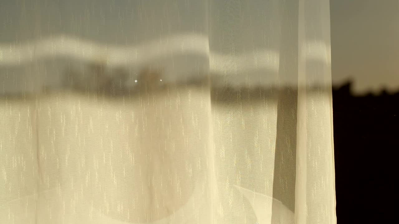 Download Stock Video Man With Sunglasses Looking Out Of A Hotel Windo Animated Wallpaper