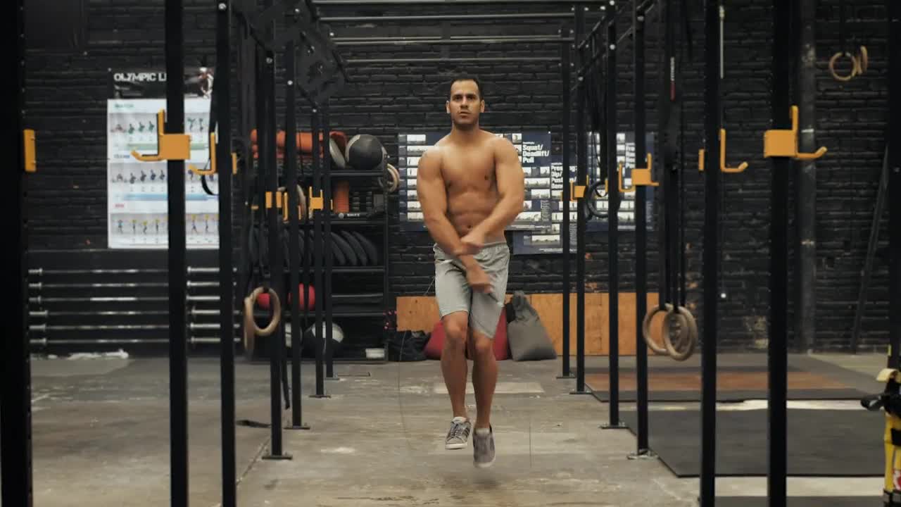 Download Stock Video Man Jumping Rop Animated Wallpaper