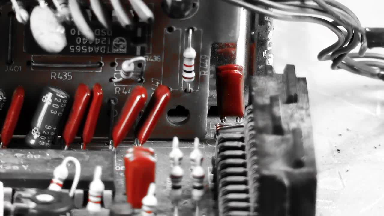 Download Stock Video Motherboard Detail View Live Wallpaper