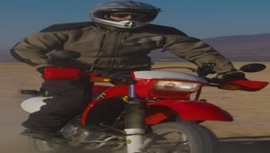 Stock Video Motocross Rider In The Desert Live Wallpaper