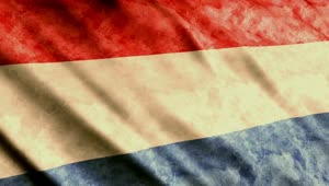 Stock Video Netherlands Flag Waving By The Wind Live Wallpaper