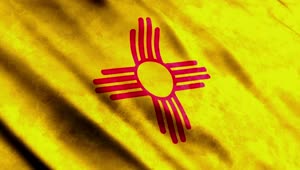 Stock Video New Mexico State Flag Live Wallpaper