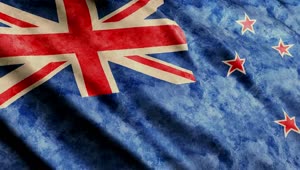 Stock Video New Zealand Country Flag Live Wallpaper