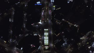 Stock Video Night City Traffic Live Wallpaper