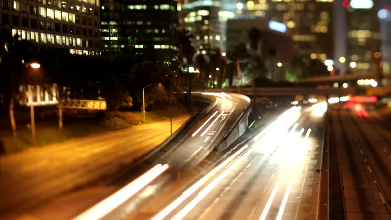 Download Stock Video Night Traffic In The City Live Wallpaper