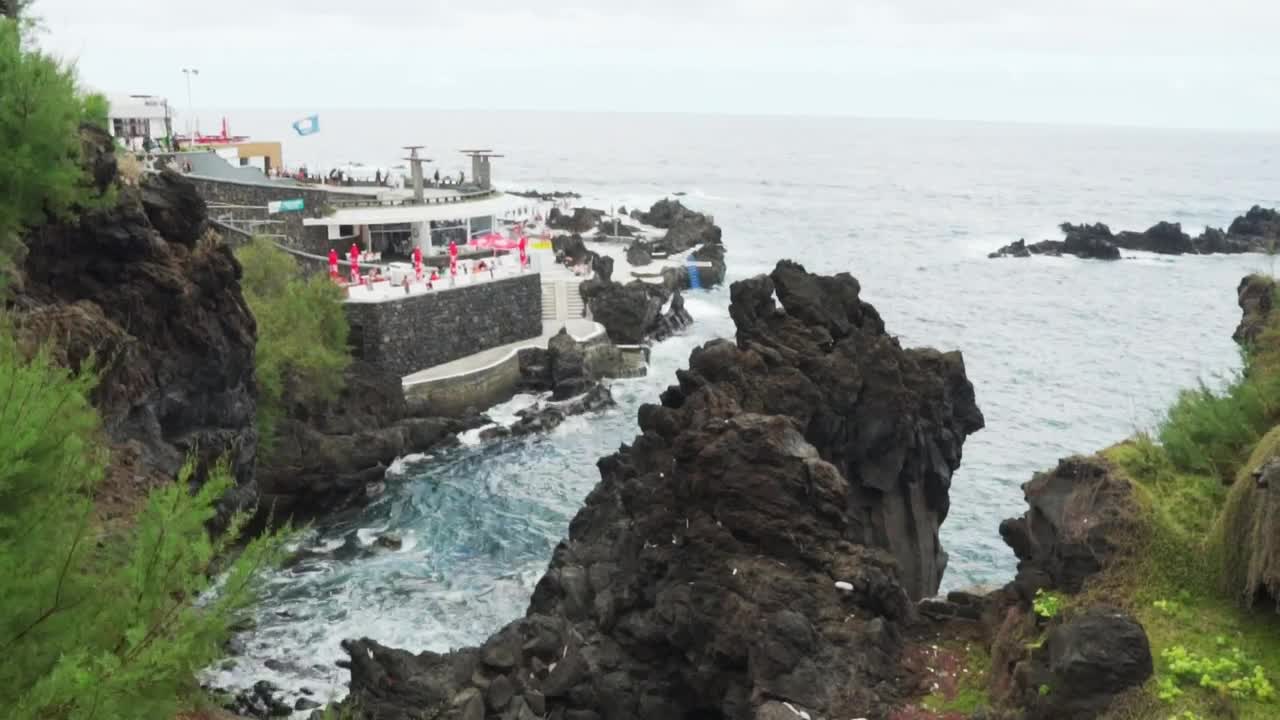 Download Stock Video Ocean View Cliff Live Wallpaper