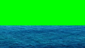 Stock Video Ocean Waters With A Green Screen In The Background Live Wallpaper