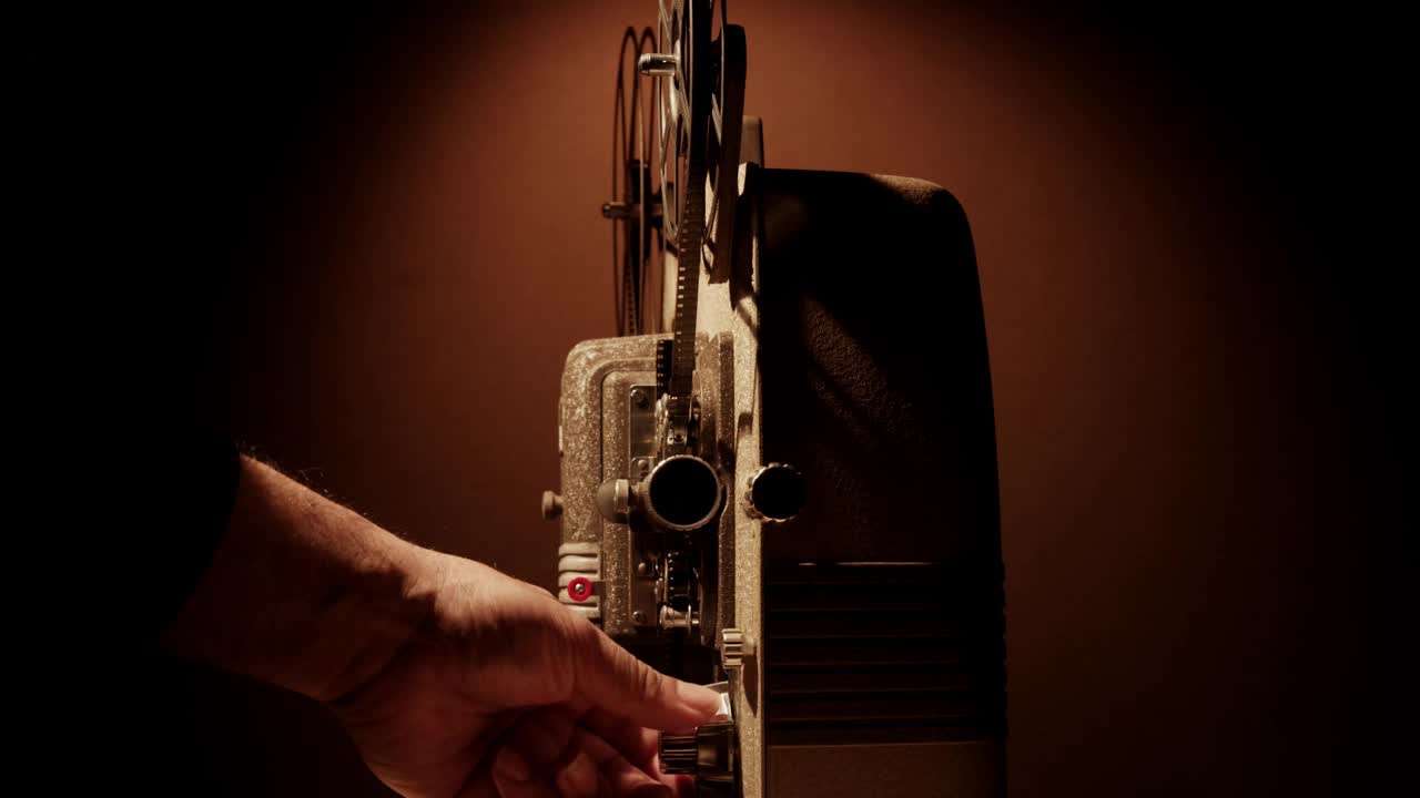 Download Stock Video Old Film Projector Working Live Wallpaper