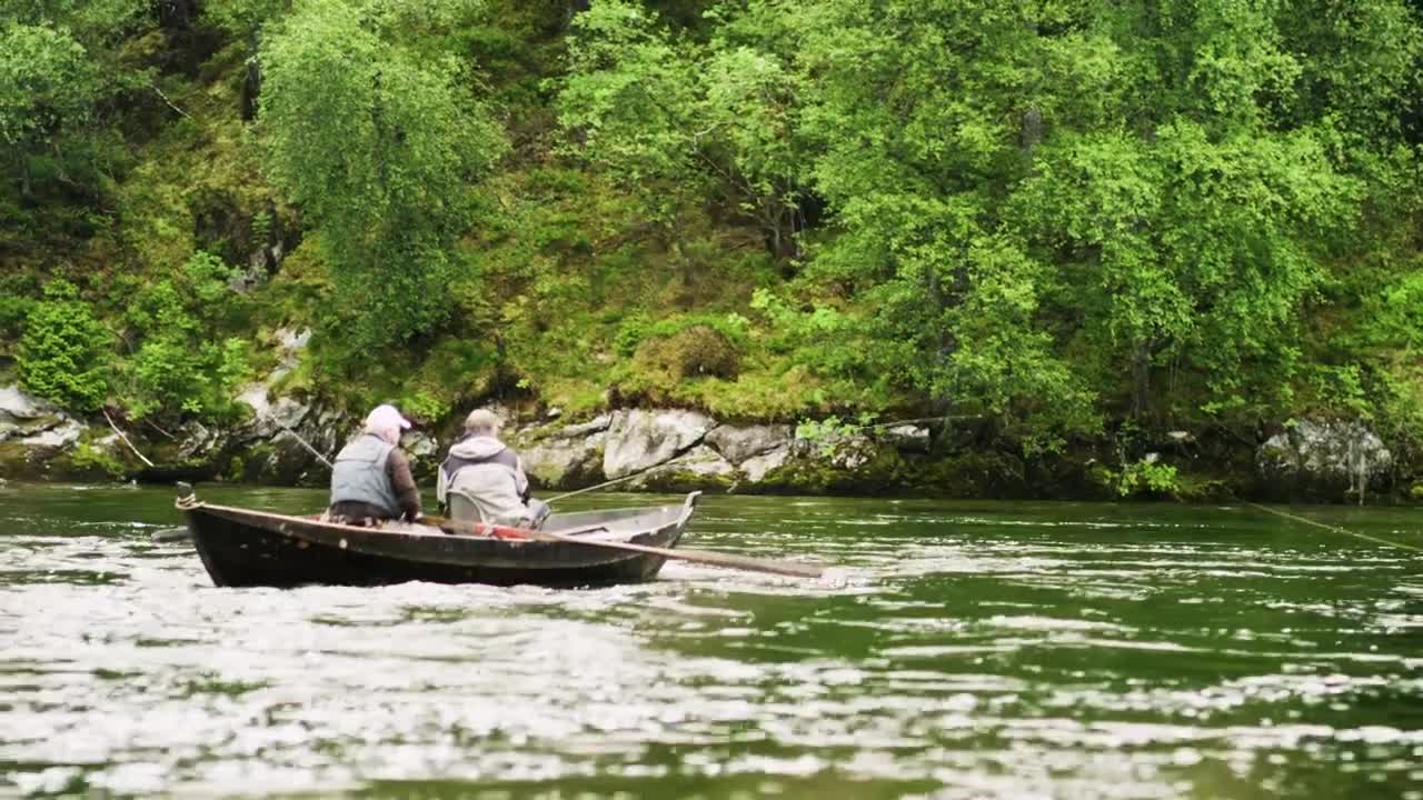 Stock Video Old Men Out Fishing Live Wallpaper | DesktopHut