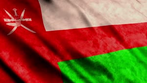Stock Video Oman Flag Waving In D Live Wallpaper