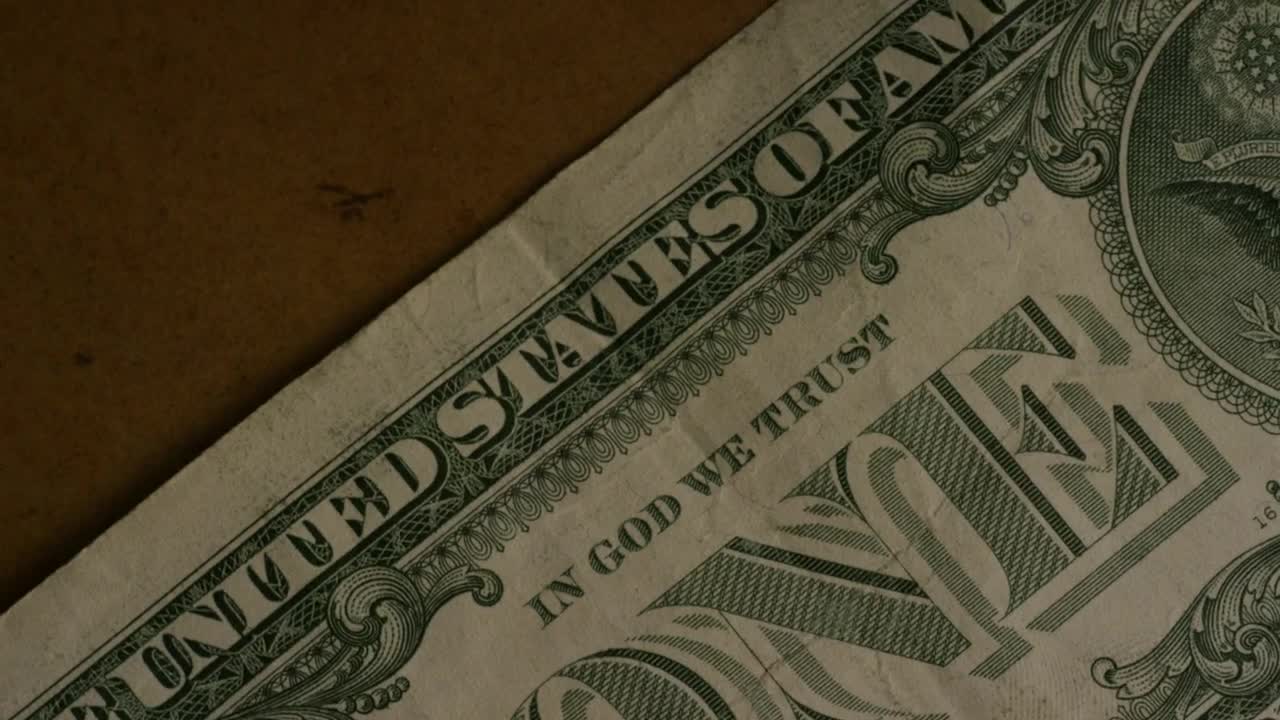 Download Stock Video One Dollar Bills Falling In To The Table Live Wallpaper