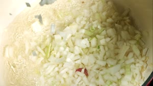 Stock Video Onion Slices Falling Into The Pan In Slow Motion Live Wallpaper