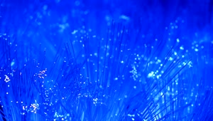 Stock Video Optic Fiber Glowing Blue Live Wallpaper
